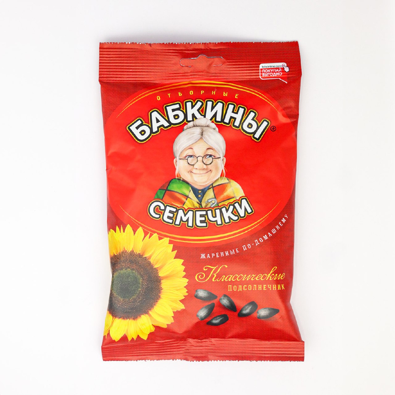 Roasted sunflower seeds "Babkiny Semechki"